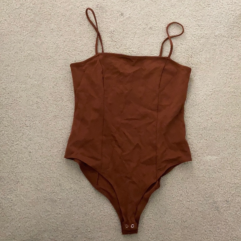 Forever 21 brown bodysuit